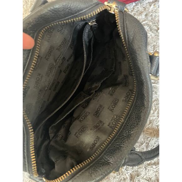 Y2K 90s Michael Kors Womens Bag Whimsigoth Satchel Slouchy Genuine Leather Boho - Picture 12 of 13